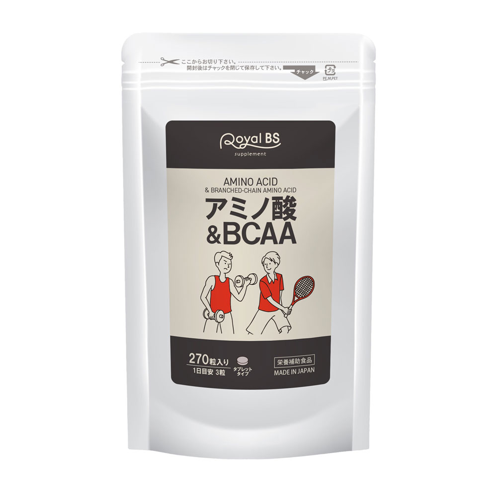 <center>アミノ酸＆ＢＣＡＡ<br>270粒<br>4580561140491</center>
