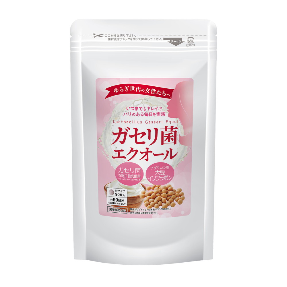 <center>ガセリ菌 エクオール<br>90粒<br>4580561140170</center>
